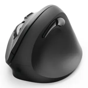 HAMA – Hama Vertical Ergonomic EMW-500 Wireless Optical Mouse, 6 Buttons, 1000-1800 DPI, Black *Right Handed version*