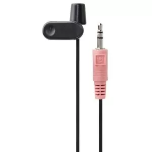 HAMA - Hama Clip-On Microphone, 3.5mm Jack, 2 Metre Cable