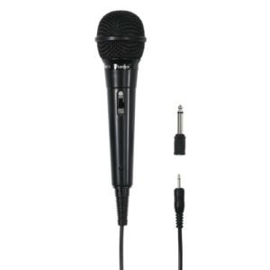 HAMA – Hama DM 20 Dynamic Microphone, 3.5mm Jack (6.35mm Adapter), 2.5 Metre Cable