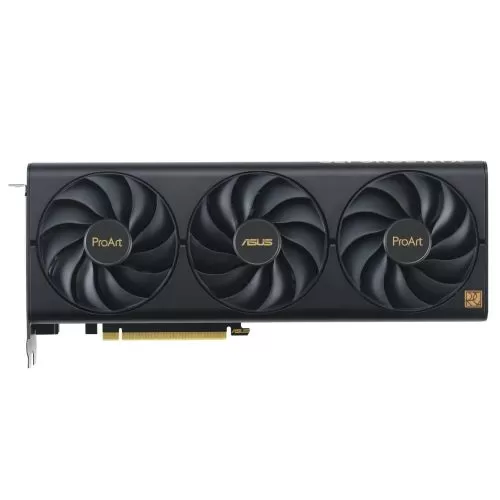 ASUS - Asus ProArt RTX4070 SUPER OC, 12GB DDR6X, HDMI, 3 DP, 2565MHz Clock, Overclocked, Compact 2.5 Slot Design