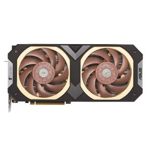 Asus Noctua RTX4080 SUPER OC, 16GB DDR6X, 2 HDMI, 3 DP, 2640MHz Clock, Noctua PWM Fans, Overclocked