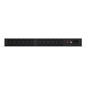 CYBERPOWER – CyberPower PDU20BHVIEC12R Basic Power Distribution Unit, 1U Vertical/Horizontal Rackmount, 1x IEC C20 Input, 12 Outlets, Overload Protection