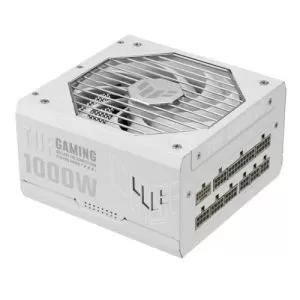 ASUS - Asus 1000W TUF Gaming Gold PSU, Fully Modular, 80+ Gold, Double Ball Bearing Fan, ATX 3.0, PCIe 5.0, White