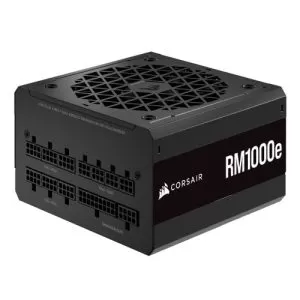 CORSAIR - Corsair 1000W RMe Series RM1000e V2 PSU, Fully Modular, Rifle Bearing Fan, 80+ Gold, Zero RPM Mode, ATX 3.0, PCIe 5.0