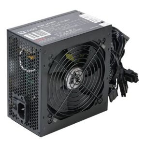 VIDA – Vida Lite 750W ATX PSU, Fluid Dynamic Ultra-Quiet Fan, PCIe, Flat Black Cables, Power Lead Not Included, Black