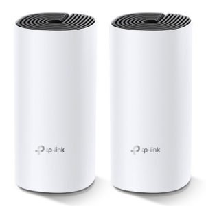 TP-LINK – TP-LINK (DECO M4) Whole-Home Mesh Wi-Fi System (2 Pack), Dual Band AC1200, MU-MIMO, 2 x LAN on each Unit