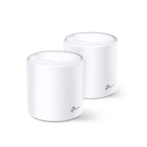 TP-LINK – TP-LINK (DECO X20) Whole Home Mesh Wi-Fi 6 System, 2 Pack, Dual Band AX1800, OFDMA & MU-MIMO