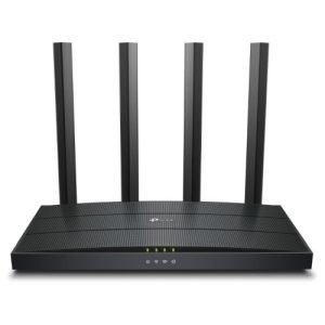 TP-LINK – TP-LINK (Archer AX12) AX1500 Dual Band Wi-Fi 6 Router, OFDMA, MU-MIMO, 3 LAN, 1 WAN