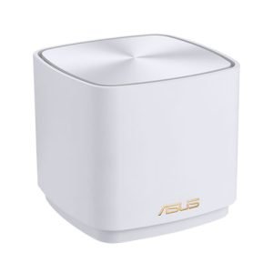 ASUS – Asus (ZenWiFi XD4 Plus) AX1800 Dual Band Mesh Wi-Fi 6 System, Single Unit, AiMesh, AiProtection, Wall Mountable, White