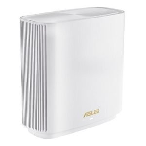 ASUS – Asus (ZenWiFi XT9) AX7800 Tri-Band Wi-Fi 6 Mesh System, Single, 160MHz Bandwidth, 2.5G WAN, USB, Parental Controls, White