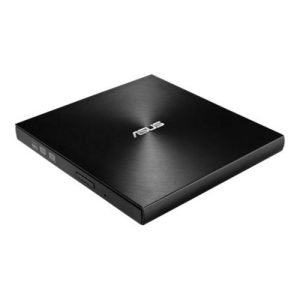 ASUS – Asus (ZenDrive U7M) External Slimline DVD Re-Writer, USB, 8x, Black, M-Disc Support, Cyberlink Power2Go 8