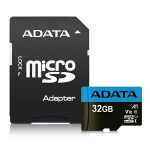 ADATA – ADATA 32GB Premier Micro SD Card with SD Adapter, UHS-I Class 10, A1 App Performance, 85MB/s