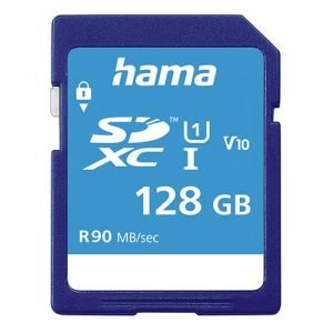 HAMA – Hama 128GB SDXC Card, UHS-I Class 10, 90MB/s