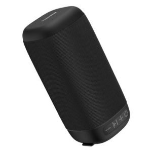 HAMA – Hama Tube 3.0 Bluetooth/3.5mm Jack 3W Portable Loudspeaker, 600mAh Battery, Hanger, Black