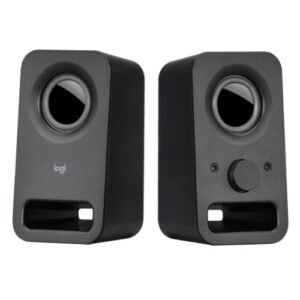 LOGITECH – Logitech Z150 3W Stereo Speakers, 3.5mm Jack, Headphone Jack, Volume Control