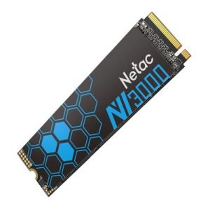 NETAC – Netac 250GB NV3000 M.2 NVMe SSD, M.2 2280, PCIe3, 3D TLC NAND, R/W 3000/1400 MB/s, 95K/120K IOPS