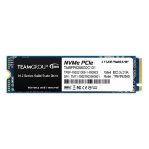 TEAM – Team 256GB MP33 M.2 NVMe Gen3 SSD, M.2 2280, PCIe3, R/W 1600/1000 MB/s