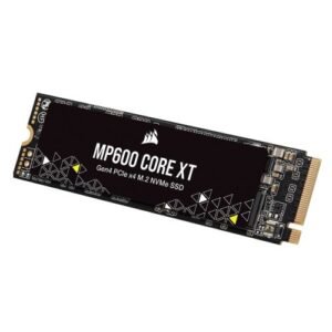 CORSAIR – Corsair 2TB MP600 CORE XT M.2 NVMe SSD, M.2 2280, PCIe4, 3D QLC NAND, R/W 5000/4400 MB/s, 700K/1000K IOPS