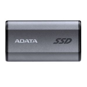 ADATA – Adata SE880 1TB Pocket Size External SSD, USB 3.2 Gen2 Type-C/Type-A, Titanium Grey