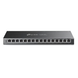 TP-LINK – TP-LINK (TL-SG116P) 16-Port Gigabit Desktop Switch with 16-Port PoE+