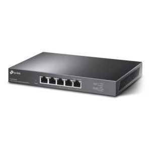 TP-LINK – TP-LINK (TL-SG105-M2) 5-Port Unmanaged 2.5G Multi-Gigabit Desktop Switch, 5x 100/1G/2.5G, Fanless, Steel Case