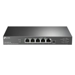 TP-LINK – TP-LINK (TL-SG105PP-M2) 5-Port 2.5G Desktop Switch with 4-Port PoE++