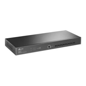 TP-LINK – TP-LINK (SX3008F) JetStream 8-Port 10GE SFP+ L2+ Managed Switch, Centralized Management, Fanless, Rackmountable