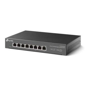 TP-LINK – TP-LINK (TL-SG108-M2) 8-Port Unmanaged 2.5G Multi-Gigabit Desktop Switch, 8x 100/1G/2.5G, Fanless, Steel Case