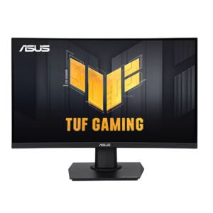 ASUS – Asus 23.6″ TUF Gaming Curved Monitor (VG24VQER), 1920 x 1080, 1ms, 2 HDMI, DP, 180Hz, ELMB SYNC, Freesync, VESA