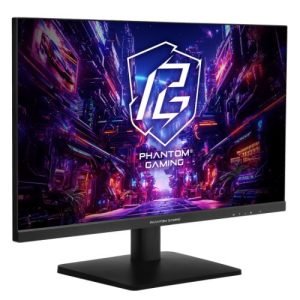 ASROCK – Asrock 27″ QHD IPS Gaming Monitor (PG27QFT1B), 2560 x 1440, 1ms, 2 HDMI, DP, 180Hz, HDR 400, VESA