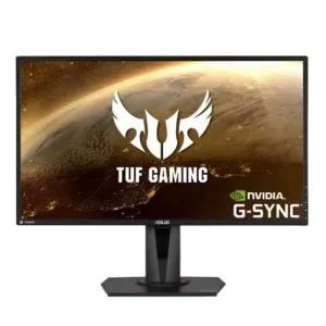 ASUS – Asus 27″ TUF WQHD HDR Gaming Monitor (VG27AQ), IPS, 2560 x 1440, 1ms, 2 HDMI, DisplayPort, 165Hz, Speakers, VESA