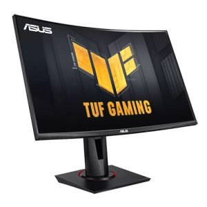 ASUS – Asus 27″ TUF Gaming Curved Monitor (VG27VQM), 1920 x 1080, 1ms, 2 HDMI, DP, USB, 240Hz, Freesync Premium, VESA