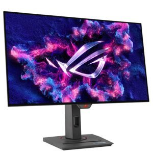 ASUS – Asus 26.5″ ROG Swift Glossy OLED Gaming Monitor (XG27AQDMG), 2560 x 1440, 0.03ms, USB, 240Hz, Heatsink, DisplayWidget, VESA