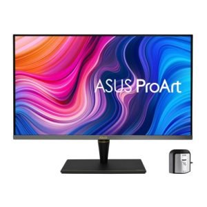 ASUS – Asus 32″ ProArt HDR Professional 4K HDR Monitor (PA32UCX-PK), Mini LED/IPS, 3840 x 2160, 5ms, 3 HDMI, DP, Thunderbolt3 USB-C, Monitor Hood, VESA