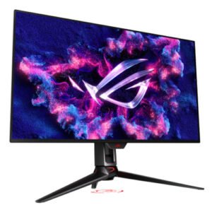 ASUS – Asus 31.5″ ROG Swift OLED 4K HDR Gaming Monitor (PG32UCDM), 3840 x 2160, 0.03ms, USB, 240Hz, Heatsink, DisplayWidget, RGB Lighting, VESA