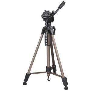 HAMA – Hama (Star 61) Camera Tripod, 3D Tilt Head, 153cm Max Height, 6.4mm Thread, Quick-Release Plate, Spirit Level, Bag