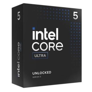 INTEL – Intel Core Ultra 5 245K CPU, 1851, 5.2GHz Turbo, 14-Core, 125W (159W Turbo), 24MB Cache, Overclockable, Arrow Lake, NO HEATSINK/FAN