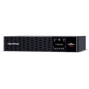 CYBERPOWER – CyberPower Smart App 1500VA Line Interactive 2U Rackmountable Professional UPS, 1500W, LCD Display, 10x IEC, AVR Energy Saving, Hot-swappable Batteries