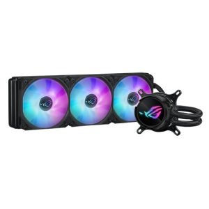 ASUS – Asus ROG STRIX LC III 360 ARGB Liquid CPU Cooler, 360mm, 7th Gen v2 Asetek Pump, ARGB Fans, Rotatable Water Block