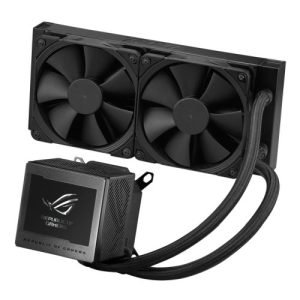 ASUS – Asus ROG Ryujin III 240mm Liquid CPU Cooler, 2x 12cm PWM Noctua Fans, Full Colour Customisable LCD Display