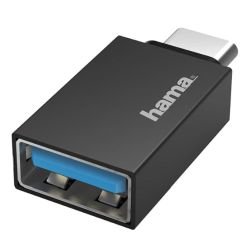 HAMA - Hama USB 3.2 Gen1 OTG Adapter, USB-C Male to USB-A Female, 5Gbps