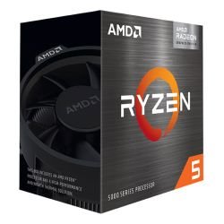 AMD - AMD Ryzen 5 5500GT CPU with Wraith Stealth Cooler, AM4, 3.6GHz (4.4 Turbo), 6-Core, 65W, 19MB Cache, 7nm, 5th Gen, Radeon Graphics