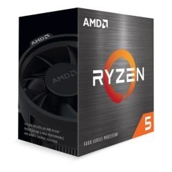 AMD - AMD Ryzen 5 5600 CPU with Wraith Stealth Cooler, AM4, 3.5GHz (4.4 Turbo), 6-Core, 65W, 35MB Cache, 7nm, 5th Gen, No Graphics