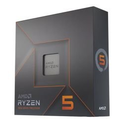 AMD - AMD Ryzen 5 7600X CPU, AM5, 4.7GHz (5.3 Turbo), 6-Core, 105W (142W Turbo), 38MB Cache, 5nm, 7th Gen, Radeon Graphics, NO HEATSINK/FAN