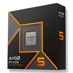 AMD - AMD Ryzen 5 9600X CPU, AM5, 3.9GHz (5.4 Turbo), 6-Core, 65W, 38MB Cache, 4nm, 9th Gen, Radeon Graphics, NO HEATSINK/FAN