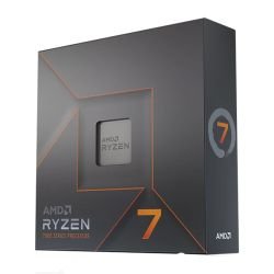 AMD - AMD Ryzen 7 7700X CPU, AM5, 4.5GHz (5.4 Turbo), 8-Core, 105W (142W Turbo), 40MB Cache, 5nm, 7th Gen, Radeon Graphics, NO HEATSINK/FAN