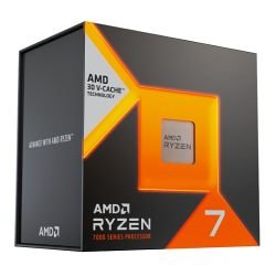 AMD - AMD Ryzen 7 7800X3D CPU, AM5, 4.2GHz (5.0 Turbo), 8-Core, 120W, 104MB Cache, 5nm, 7th Gen, Radeon Graphics, NO HEATSINK/FAN