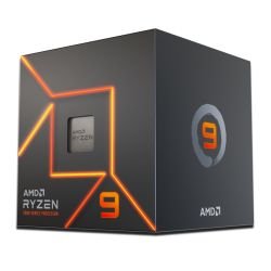 AMD - AMD Ryzen 9 7900 CPU w/ Wraith Prism RGB Cooler, AM5, 3.7GHz (5.4 Turbo), 12-Core, 65W, 76MB Cache, 5nm, 7th Gen, Radeon Graphics