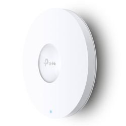 TP-LINK - TP-LINK (EAP620 HD NEW) AX1800 Dual Band Ceiling Mount Wi-Fi 6 Access Point, PoE, GB LAN, MU-MIMO, Free Software