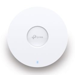 TP-LINK - TP-LINK (EAP650) AX3000 Dual Band Ceiling Mount Wi-Fi 6 Access Point, PoE+, Omada Mesh, Ultra Slim Design
